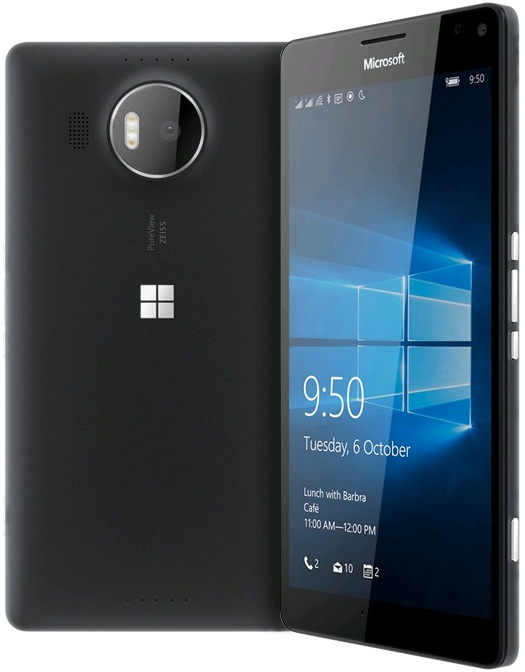 Cliquer sur l'image pour voir des infos sur l'appareil : Microsoft Lumia 950 XL