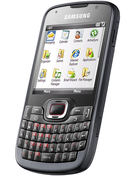 Cliquer sur l'image pour voir des infos sur l'appareil : Samsung Omnia Pro B7330